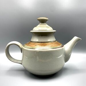Iron Mountain Stoneware TEAPOT Whispering Pines MCM VINTAGE American Pottery